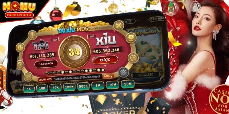 Game tài xỉu Nohu online có mấy loại