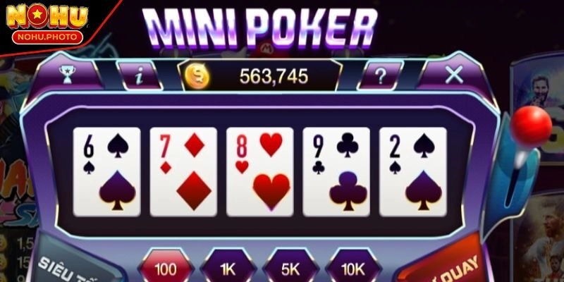 Thế nào là trò chơi nổ hũ Mini Poker?